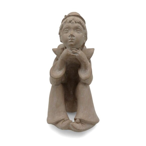 AUSTIN PRODUCTIONS 1980 Seated Boy Clown Figurine Vintage 9" - Picture 11 of 11